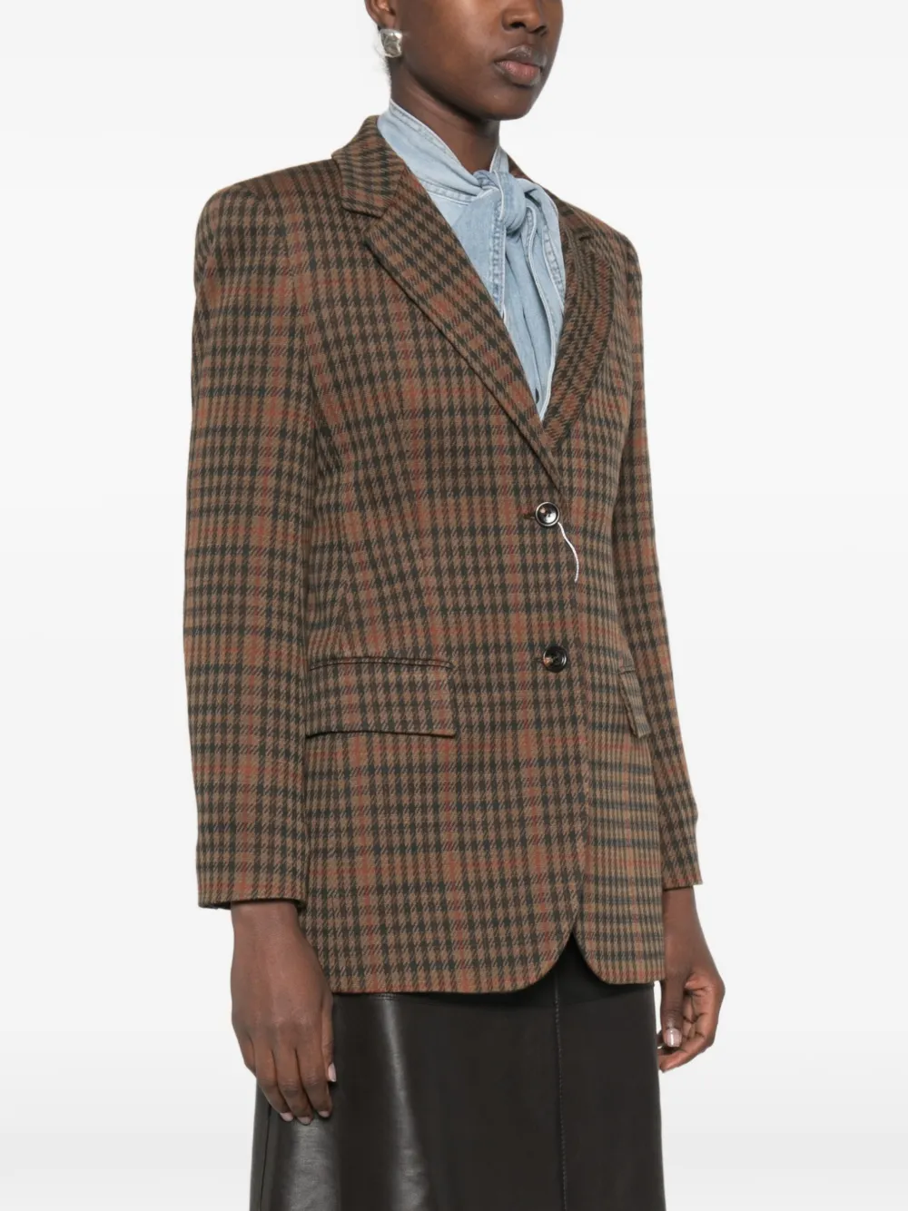 Max Mara Geruite blazer Bruin