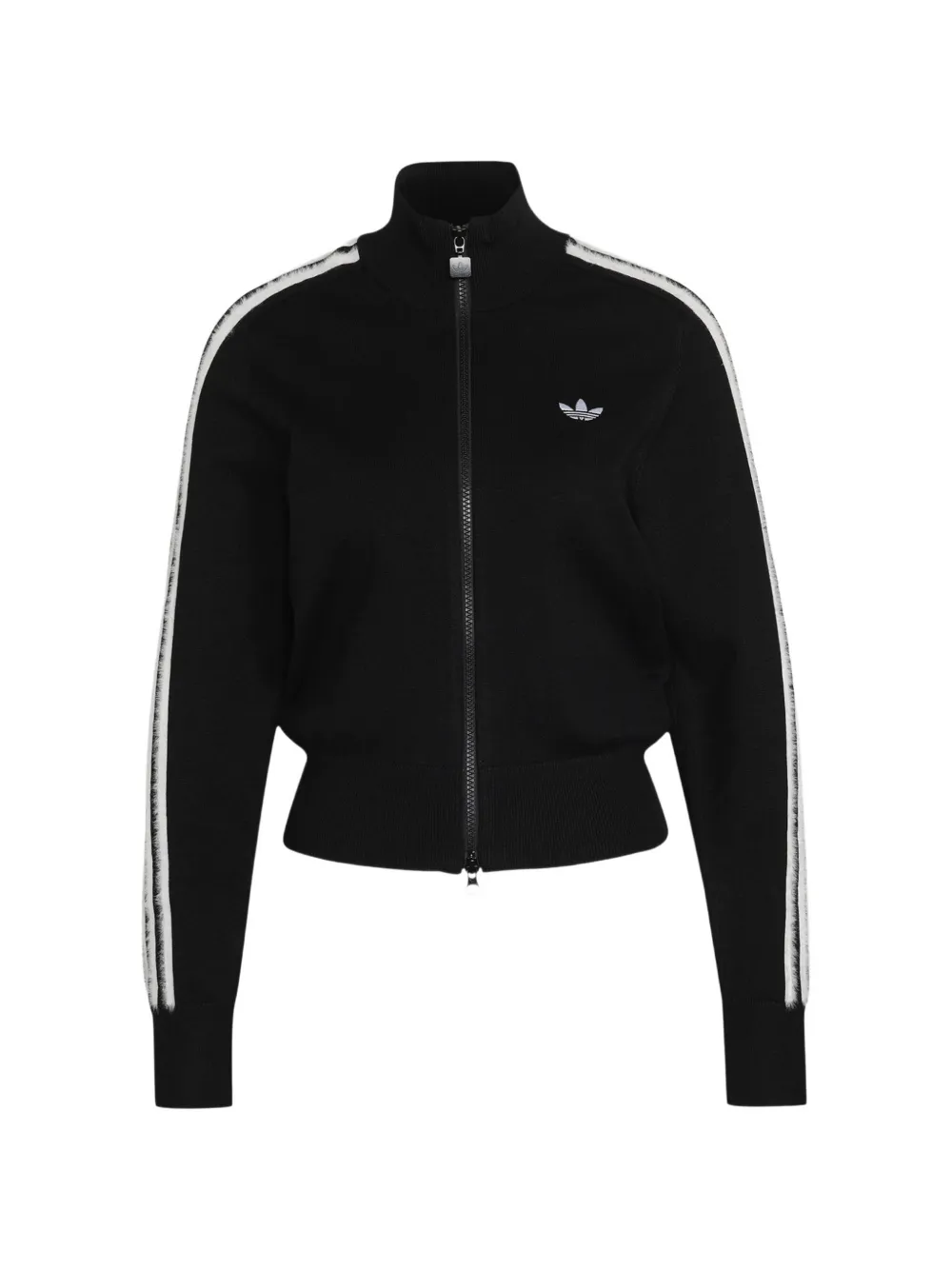 adidas knitted Firebird track top - Schwarz