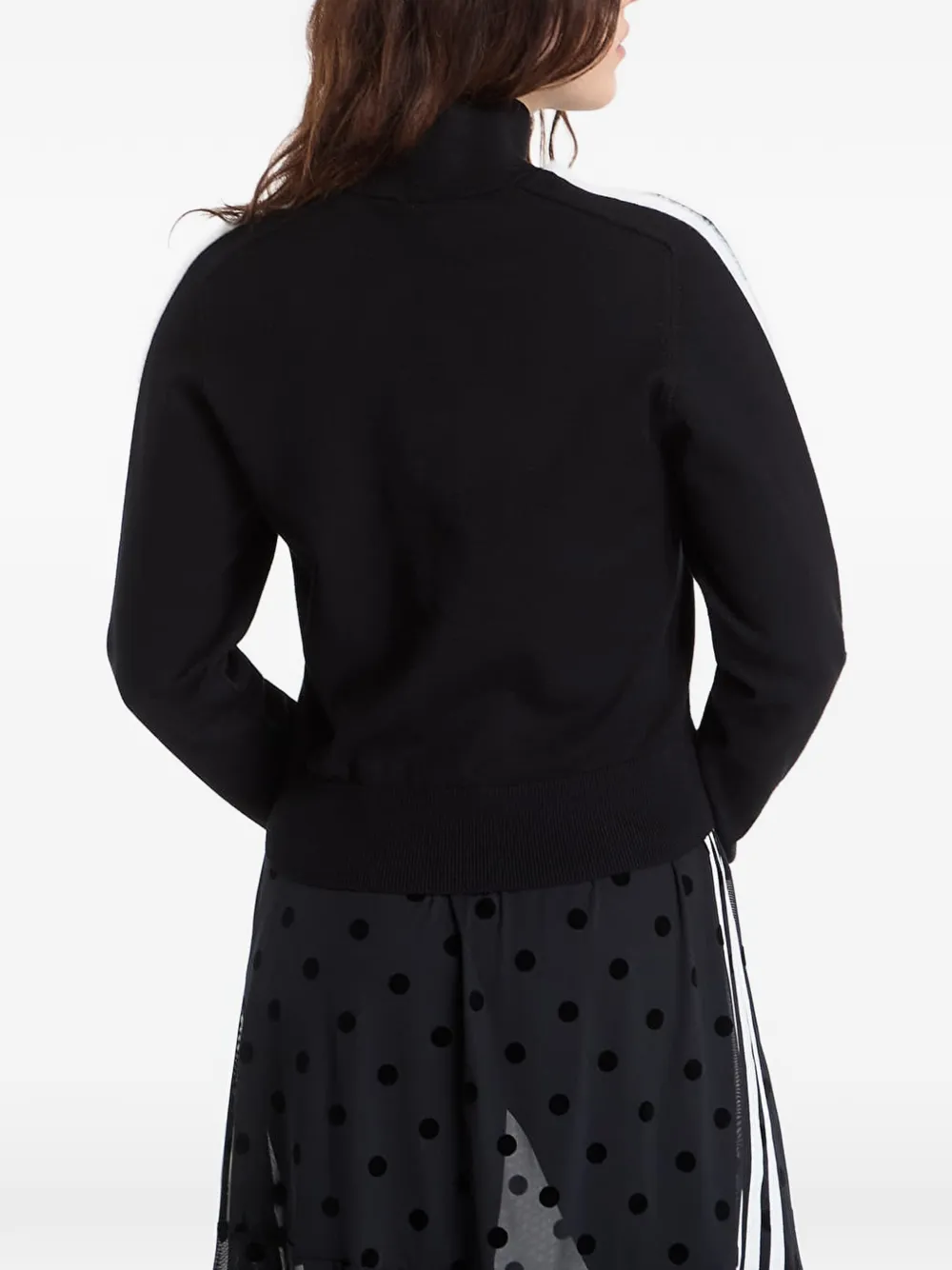 adidas Gebreide Firebird trainingstop Zwart