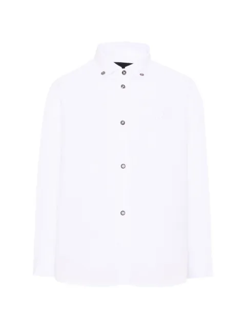 John Richmond Junior embroidered-logo button-down shirt