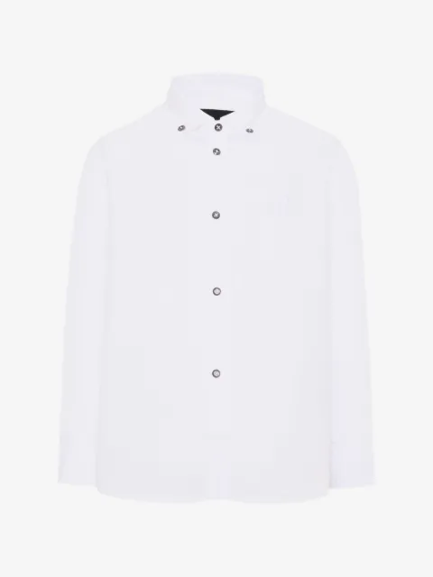 John Richmond Junior embroidered-logo button-down shirt