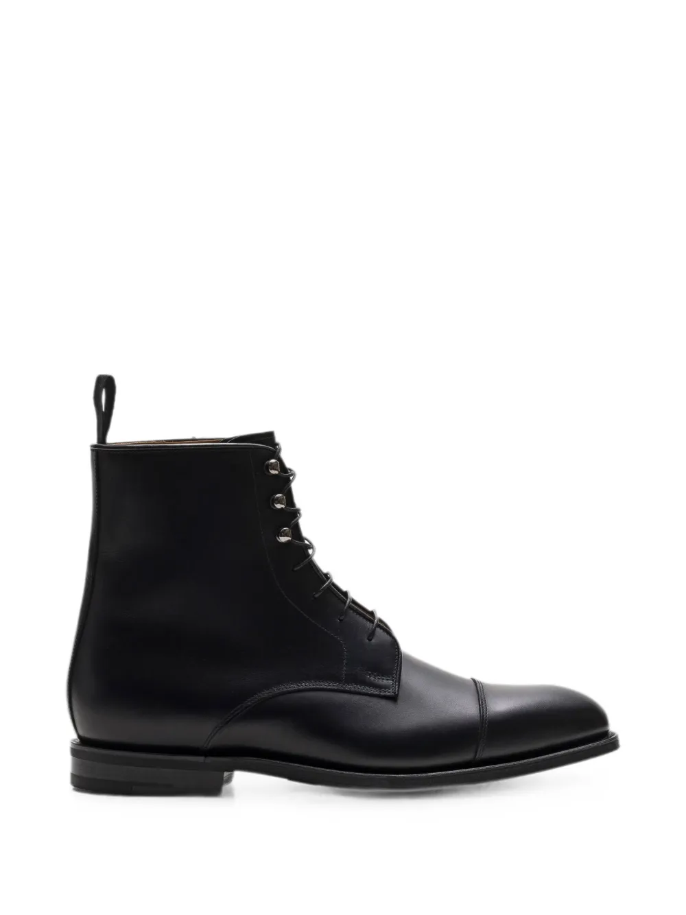 Church's lace-up leather ankle boots Zwart