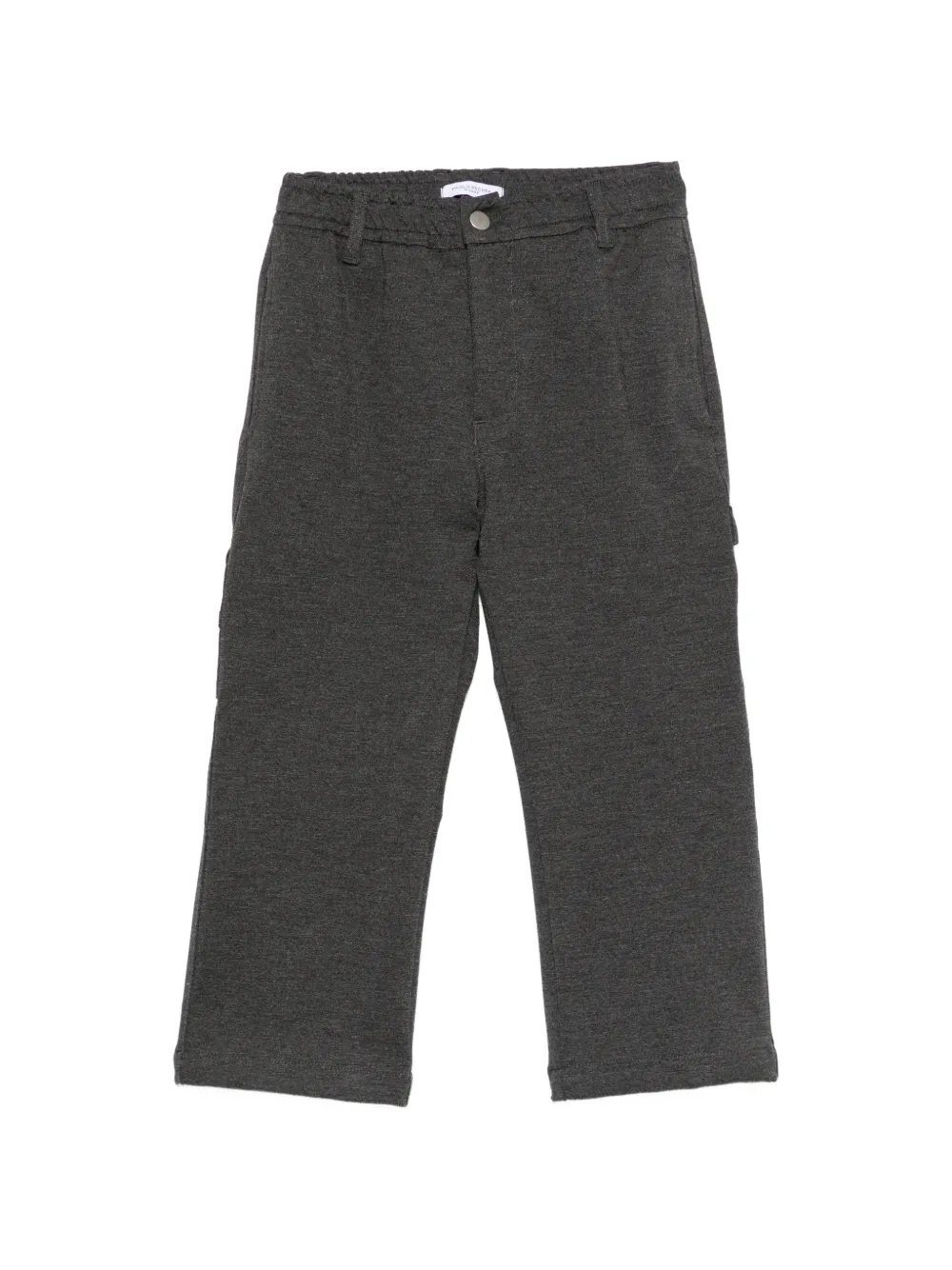 Paolo Pecora Kids elasticated-waistband trousers - Grigio