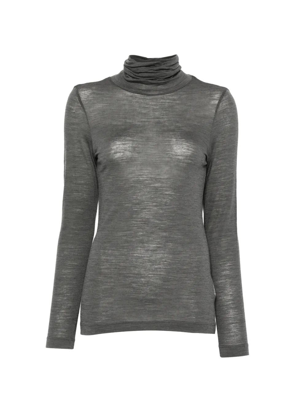 Why Ci roll-neck long-sleeve sweatshirt
