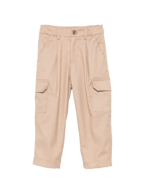 Paolo Pecora Kids pantalones con bolsillos cargo