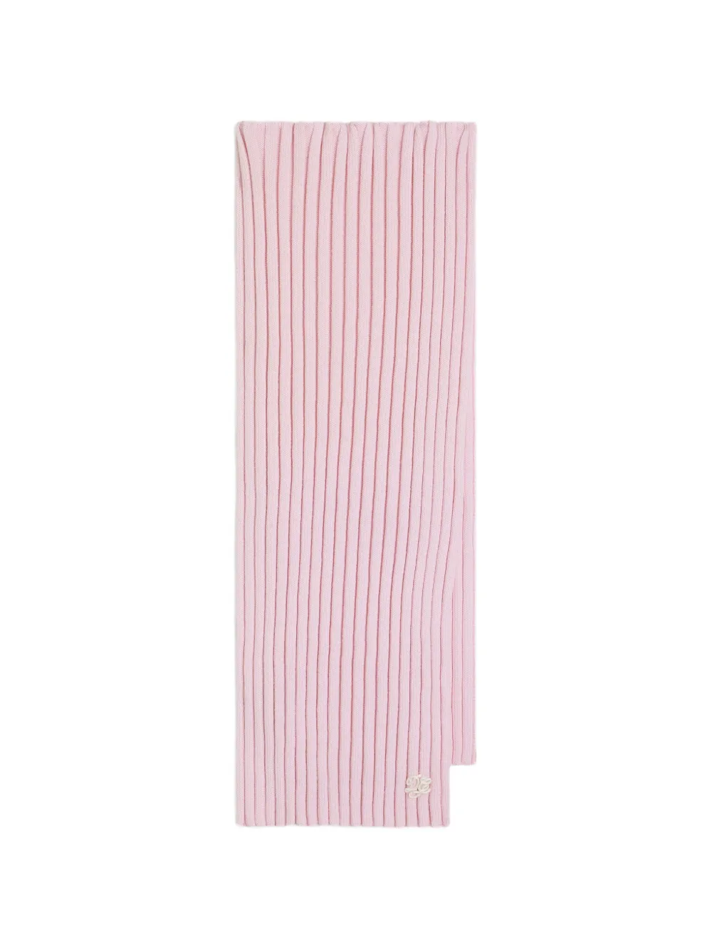 Dolce & Gabbana Kids rib knit scarf - Rosa