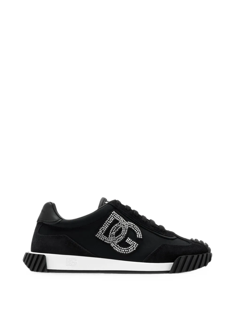 Dolce & Gabbana Kids DG Athletic suede sneakers - Nero