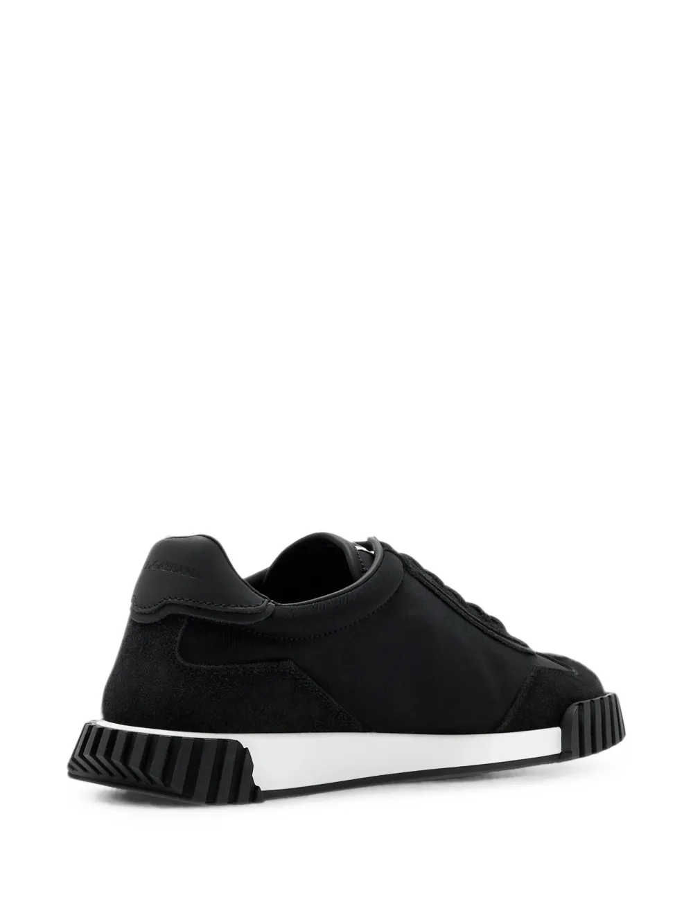 Dolce & Gabbana Kids DG Athletic suede sneakers Zwart