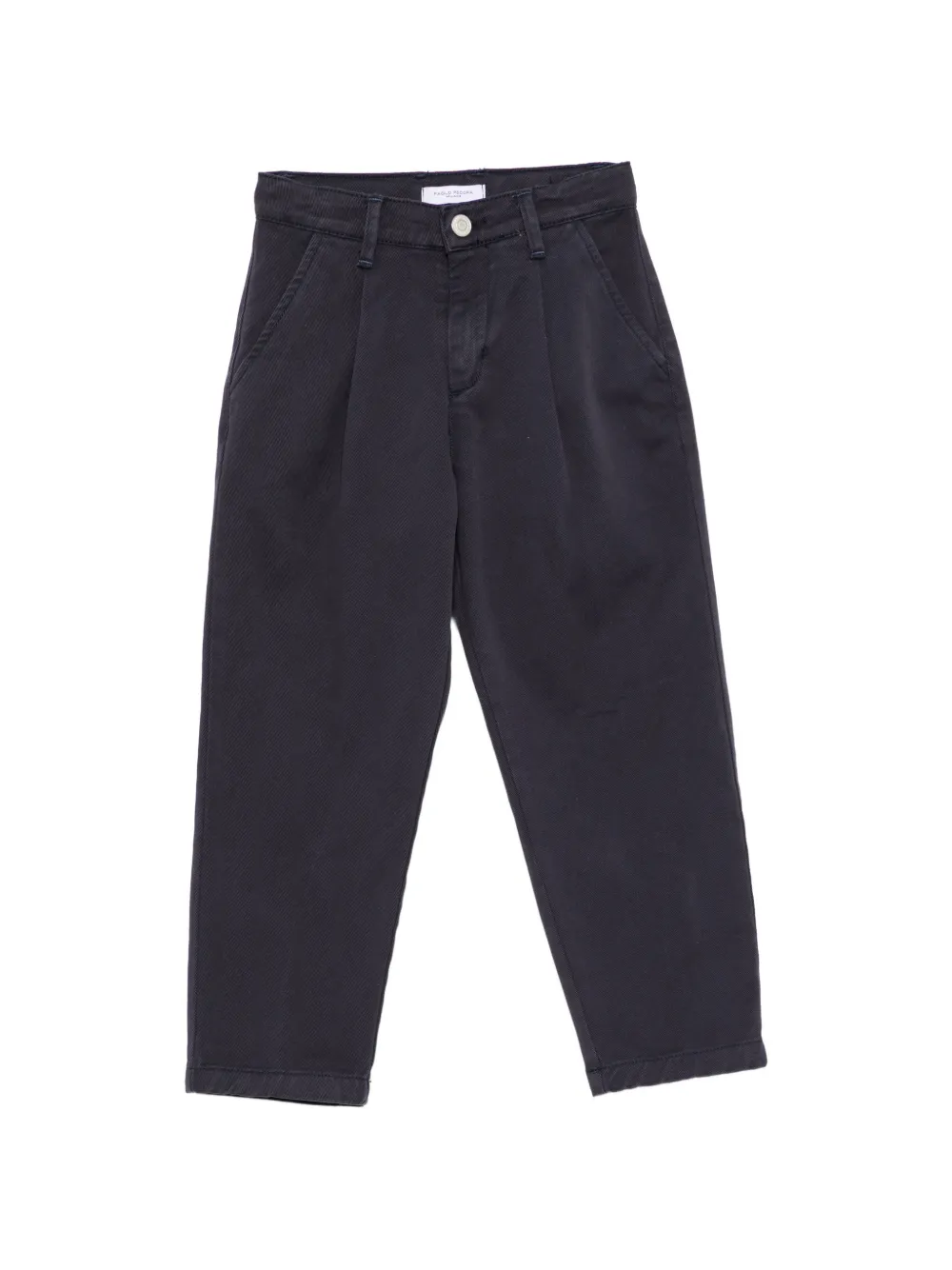 Paolo Pecora Kids belt-loops trousers - Blau