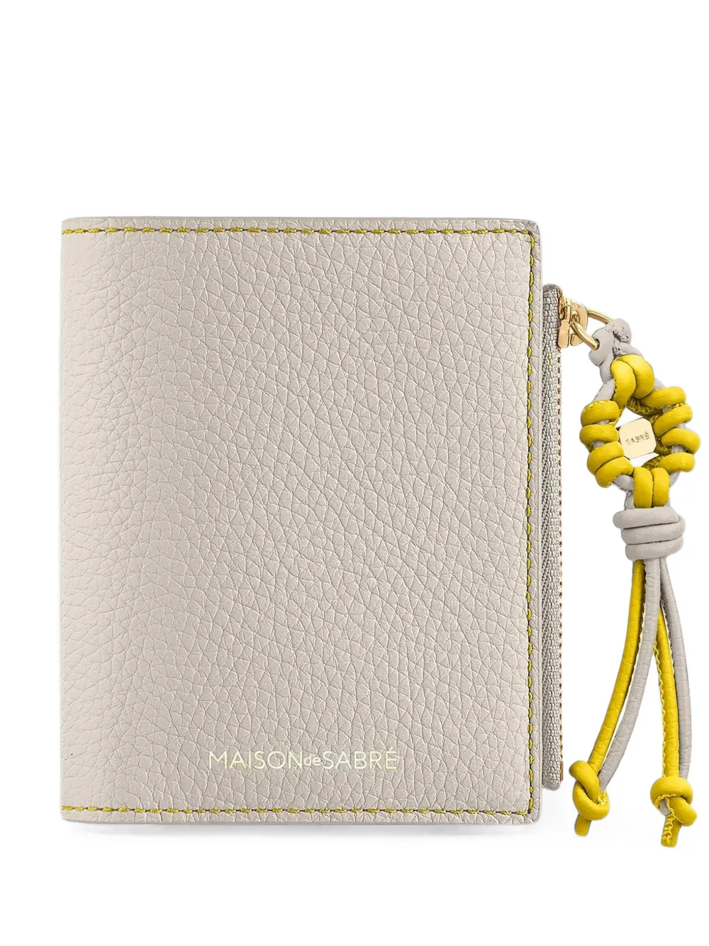 MAISON de SABRÉ Bifold leather wallet - Toni neutri
