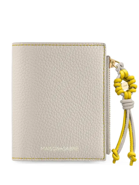 MAISON de SABRÉ Bifold leather wallet