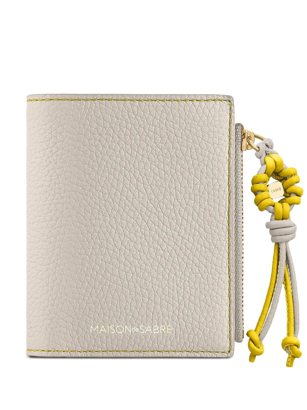 MAISON de SABRÉ Bifold leather wallet - Toni neutri