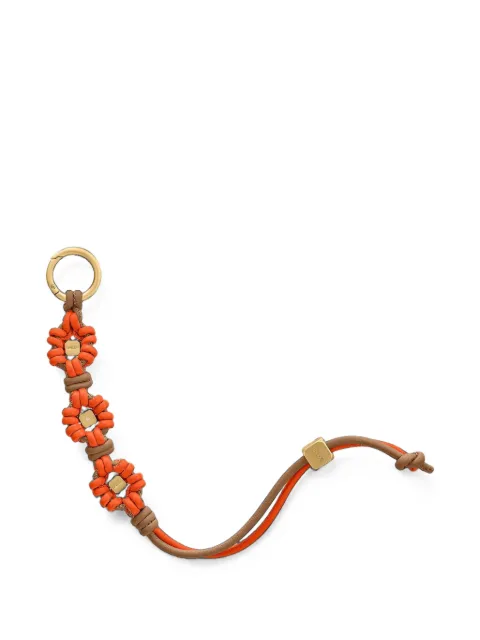 MAISON de SABRÉ Wristlet knot-detail leather charm