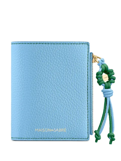 MAISON de SABRÉ cartera plegable de piel
