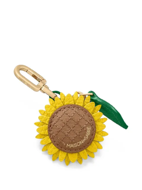MAISON de SABRÉ charm Bloom de piel con forma de girasol