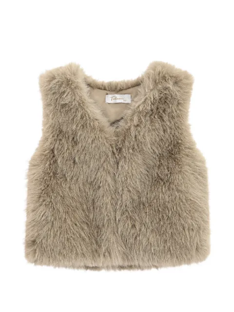 Tulleen faux-fur gilet