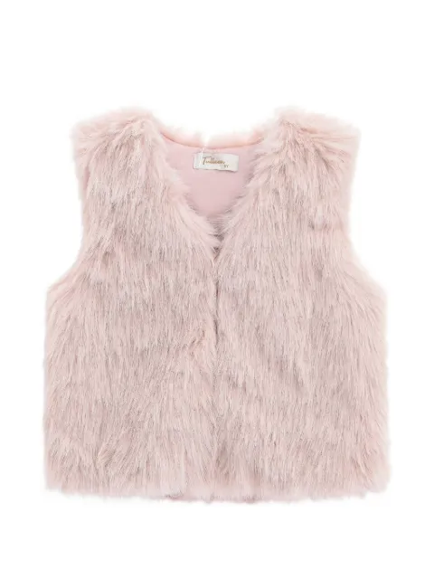 Tulleen faux-fur gilet