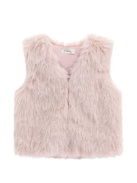 Tulleen faux-fur gilet