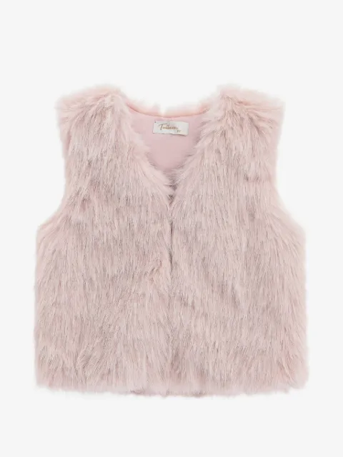 Tulleen faux-fur gilet