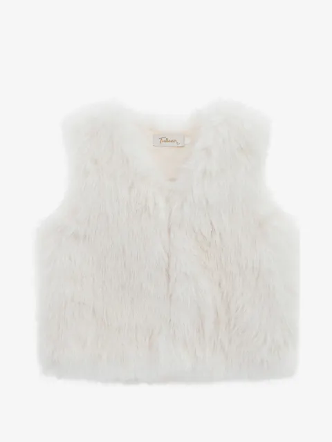 Tulleen faux-fur vest