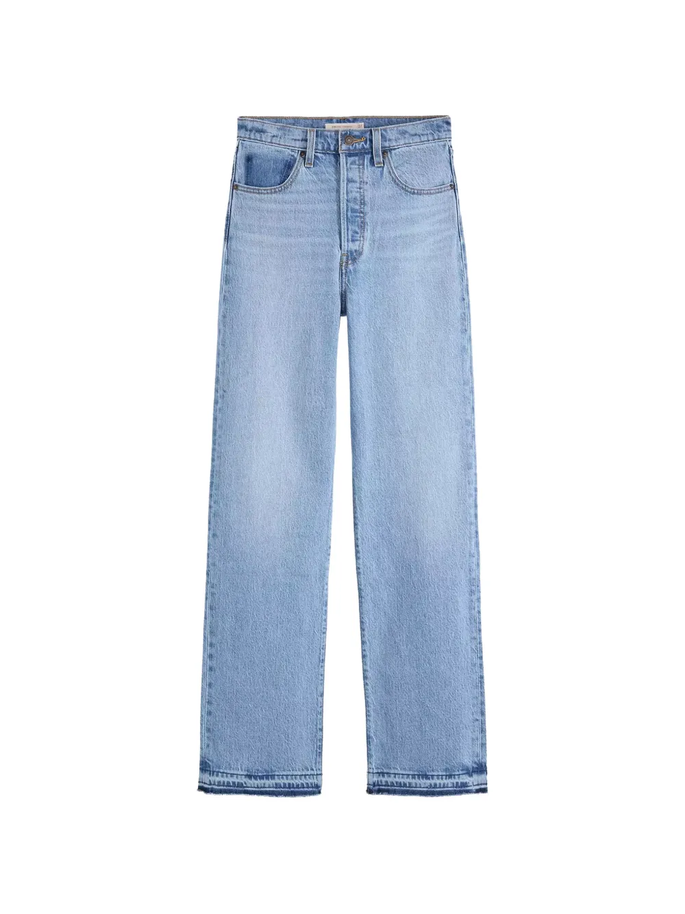 Levi's Ribcage straight-leg jeans - Blau