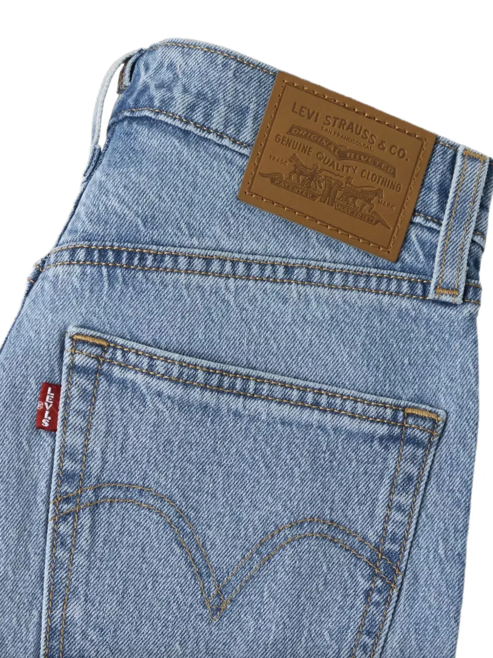 Levi's Straight jeans Blauw