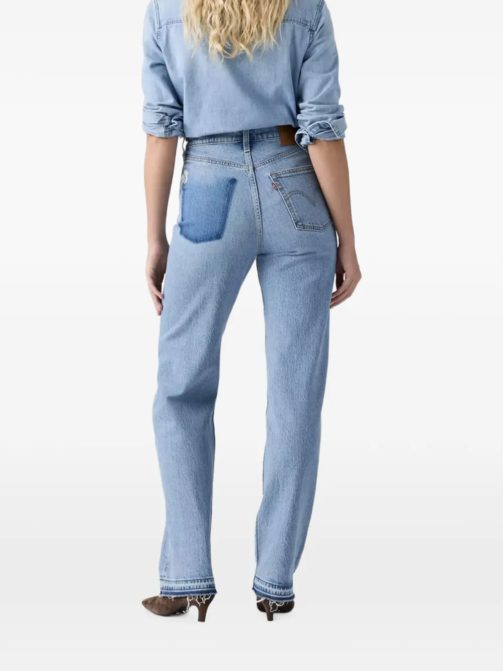 Levi's Straight jeans Blauw