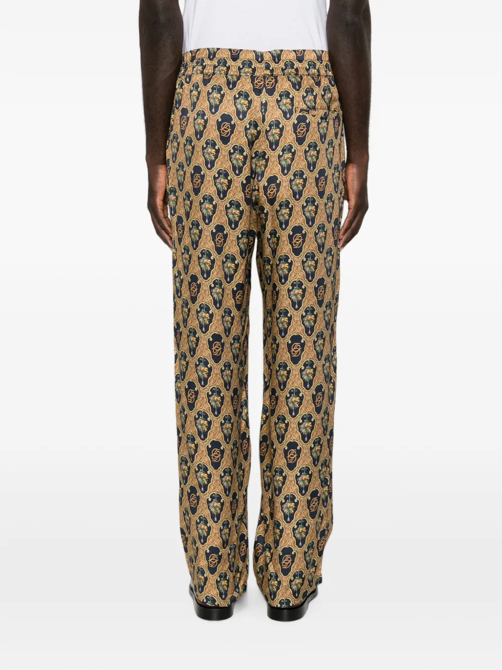 Drôle De Monsieur Broek met trekkoord Beige