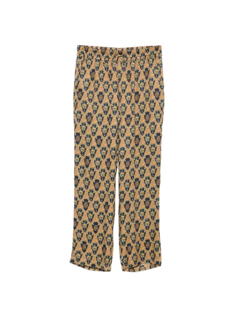 Drôle De Monsieur graphic-print drawstring trousers