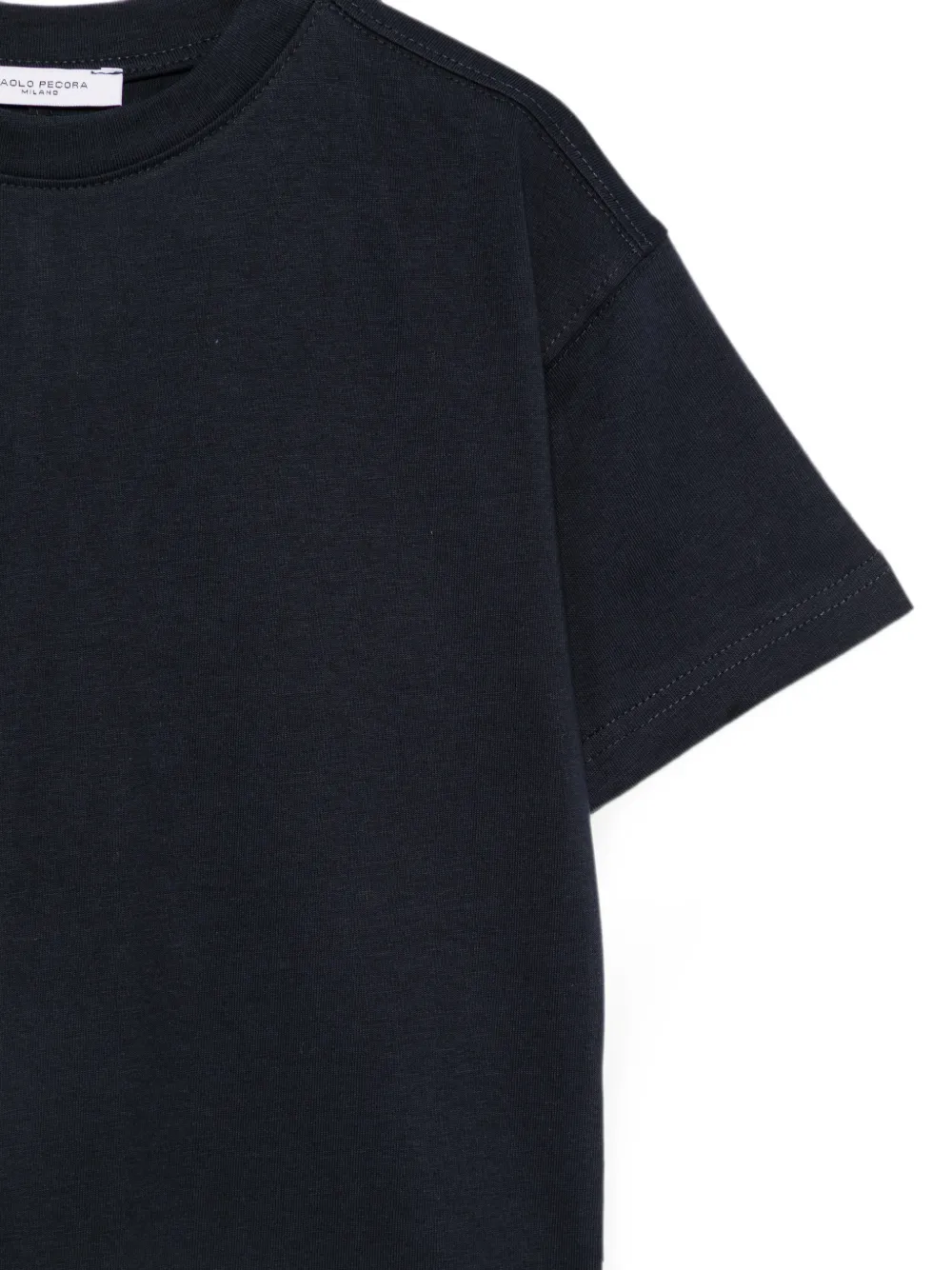 Paolo Pecora Kids T-shirt met ronde hals Blauw