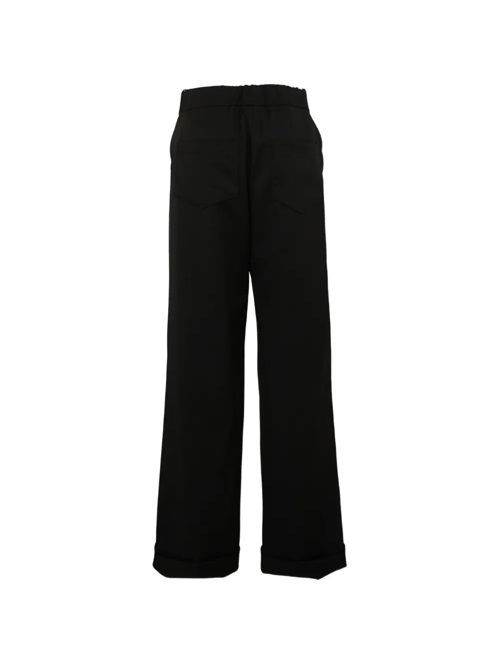Roberto Cavalli Junior Broek met trekkoord en slangenprint Zwart