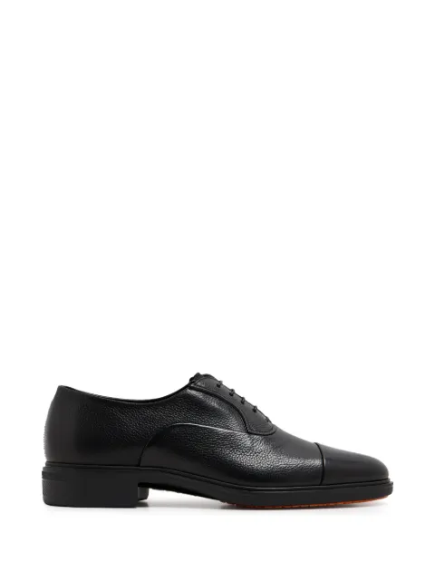 Santoni Oxford-Schuhe mit angeschnittener Kappe