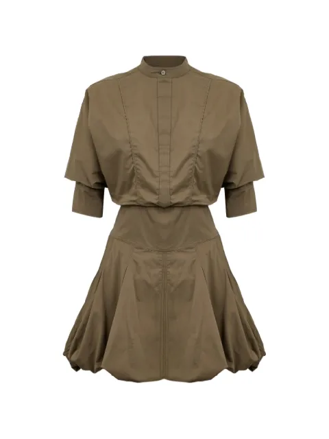 SIMKHAI  Effie pleat-detail shirt dress