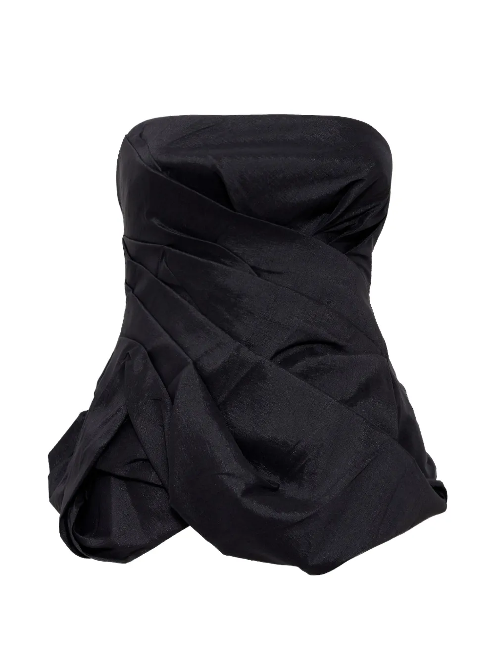 Acler Dorval strapless top - Nero