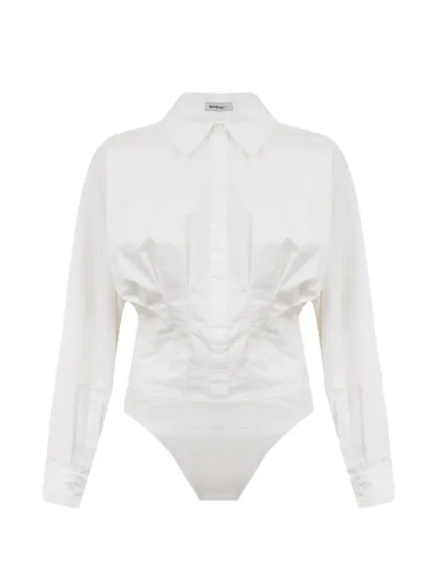 SIMKHAI  Dolman pleated bodysuit