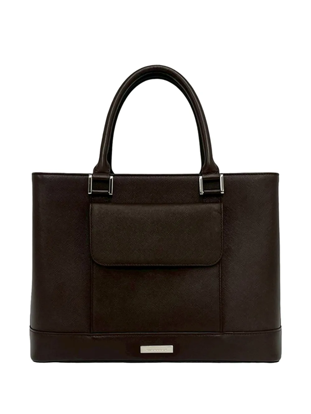 Burberry Pre-Owned 2000-2017 Leather tote bag - Braun