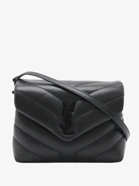 Saint Laurent Pre-Owned 2017-2026 Toy Matelasse LouLou Umhängetasche aus Kalbsleder mit Monogramm