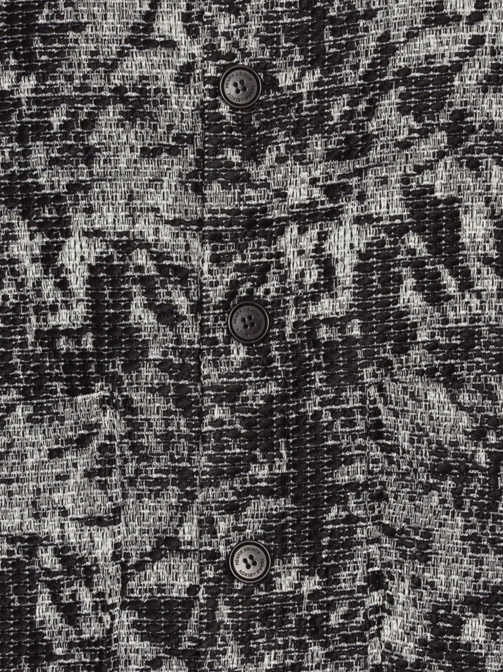 Henrik Vibskov Wheel textured-pattern Jacket | Black | FARFETCH