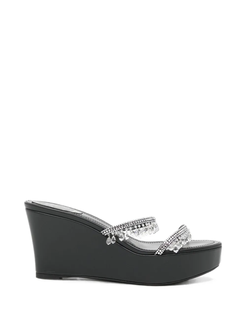 René Caovilla 85mm Taylor wedge sandals