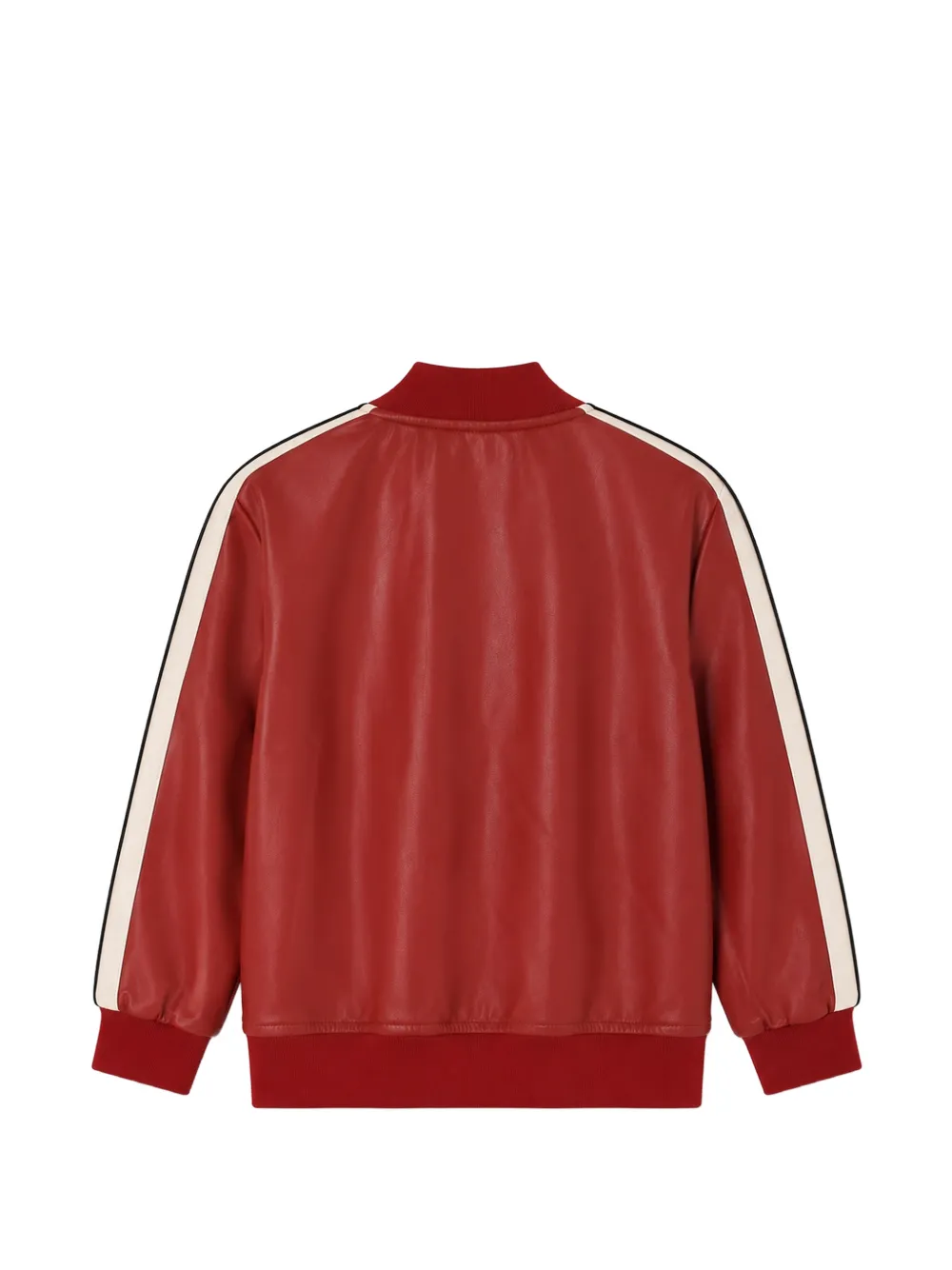 Palm Angels Kids Jack met logoprint en zijstreep Rood