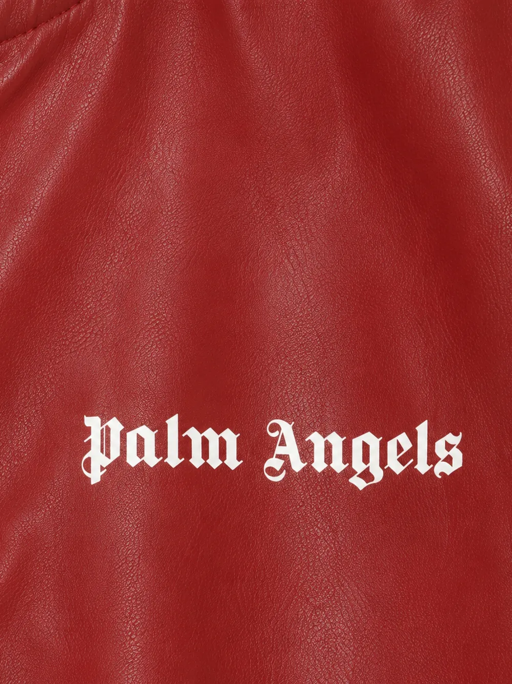 Palm Angels Kids Jack met logoprint en zijstreep Rood