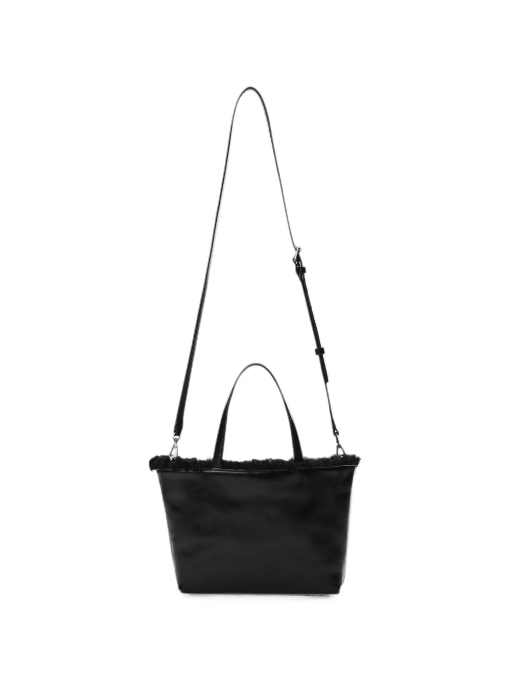 Alexander Wang Punch kleine shopper met afneembare band Zwart