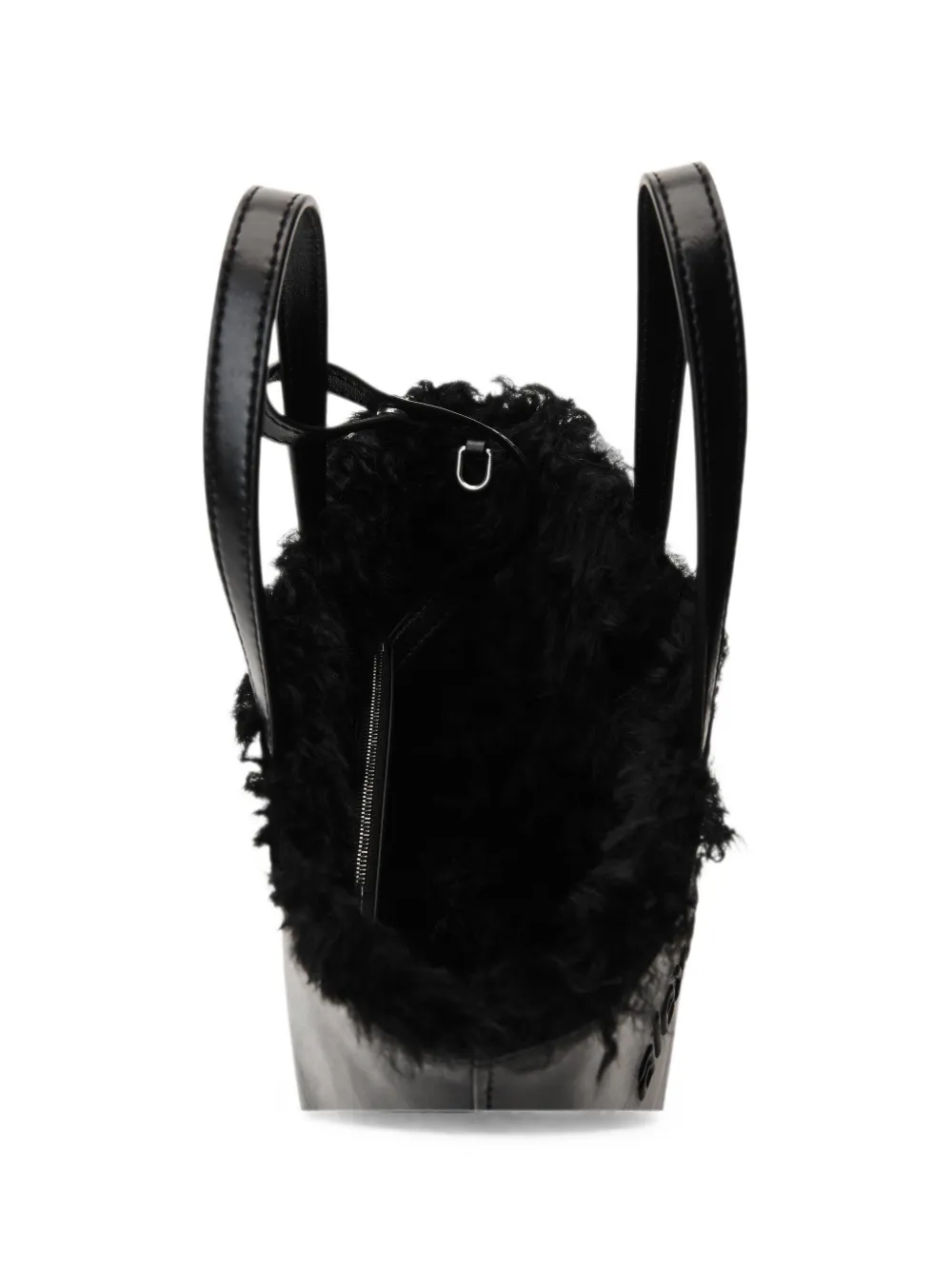 Alexander Wang Punch kleine shopper met afneembare band Zwart