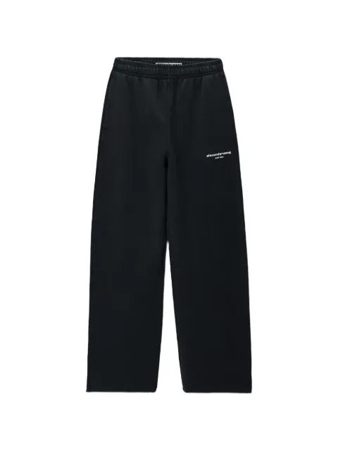 Alexander Wang logo-print mid-rise oversized sweatpants