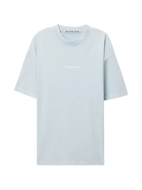 Alexander Wang logo-print short-sleeve T-shirt