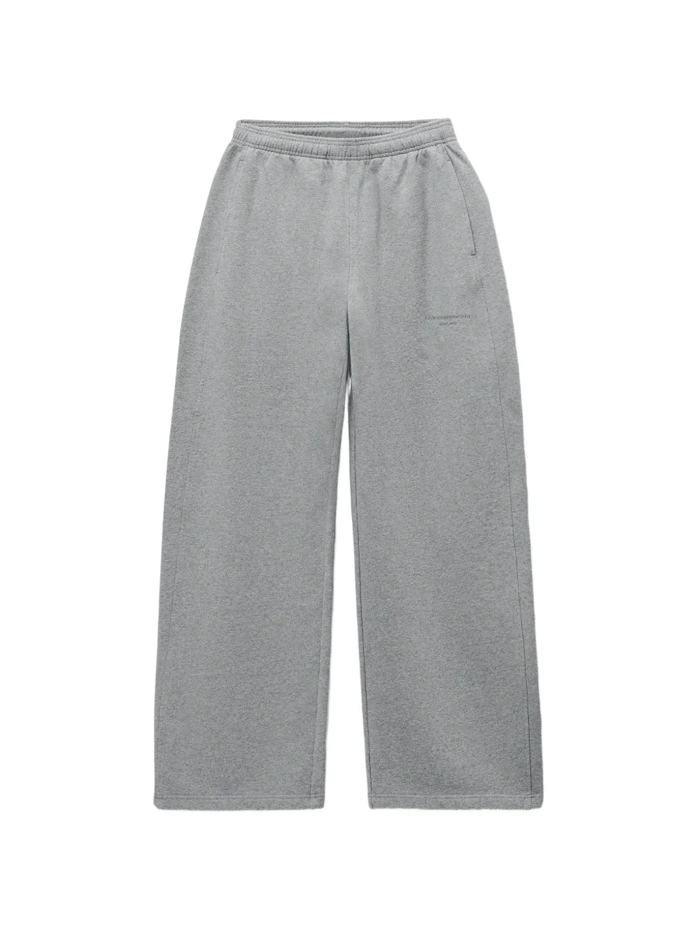 Alexander Wang Mid-rise Relaxed Sweatpants In Grey
