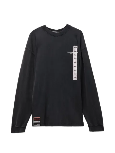 Alexander Wang graphic long-sleeve T-shirt