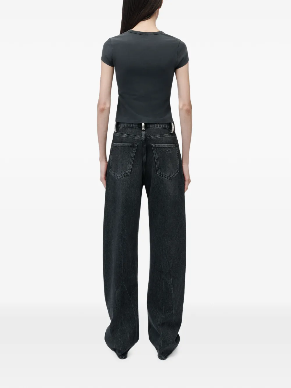 Alexander Wang T-shirt met print Grijs
