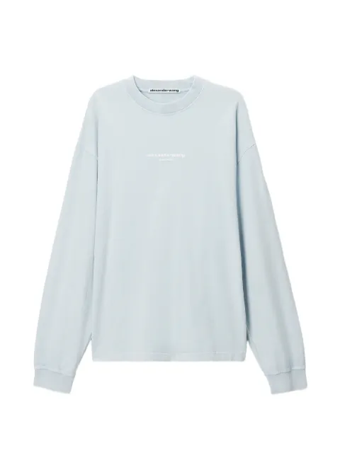 Alexander Wang long sleeve T-shirt w/ logo print