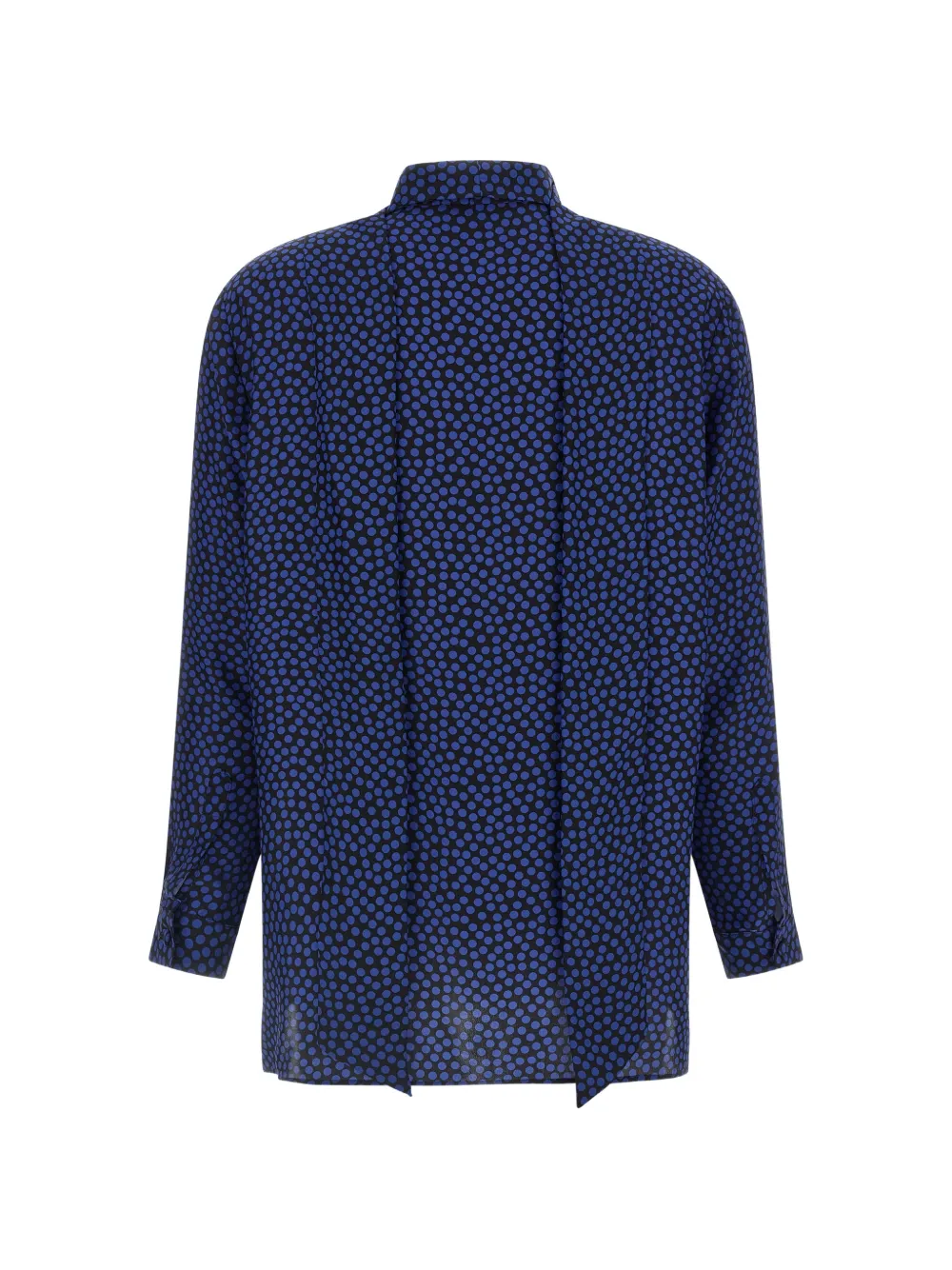 Gianluca Capannolo Katherine zijden blouse met stippen Blauw